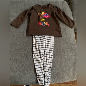 🦃 Thanksgiving Toddler Outfit – H&M – Size 2T 🍁